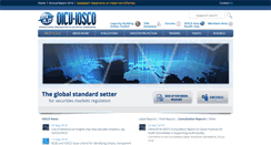 Desktop Screenshot of iosco.org