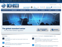 Tablet Screenshot of iosco.org